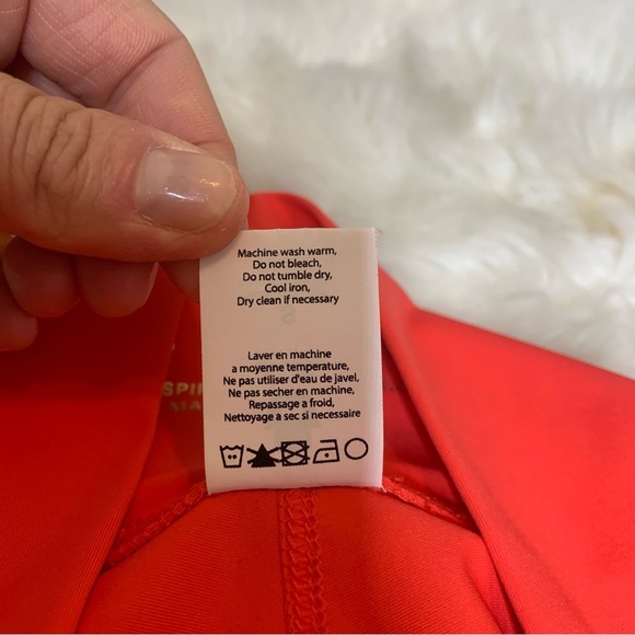 Spiritual Gangster Red Rainbow Stripe High Waist 7/8 Legging - Picture 8 of 10